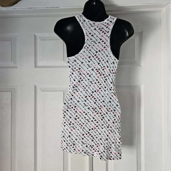 Vintage Y2K Punk scene emo No Boundaries racerback tank top - Picture 3 of 4